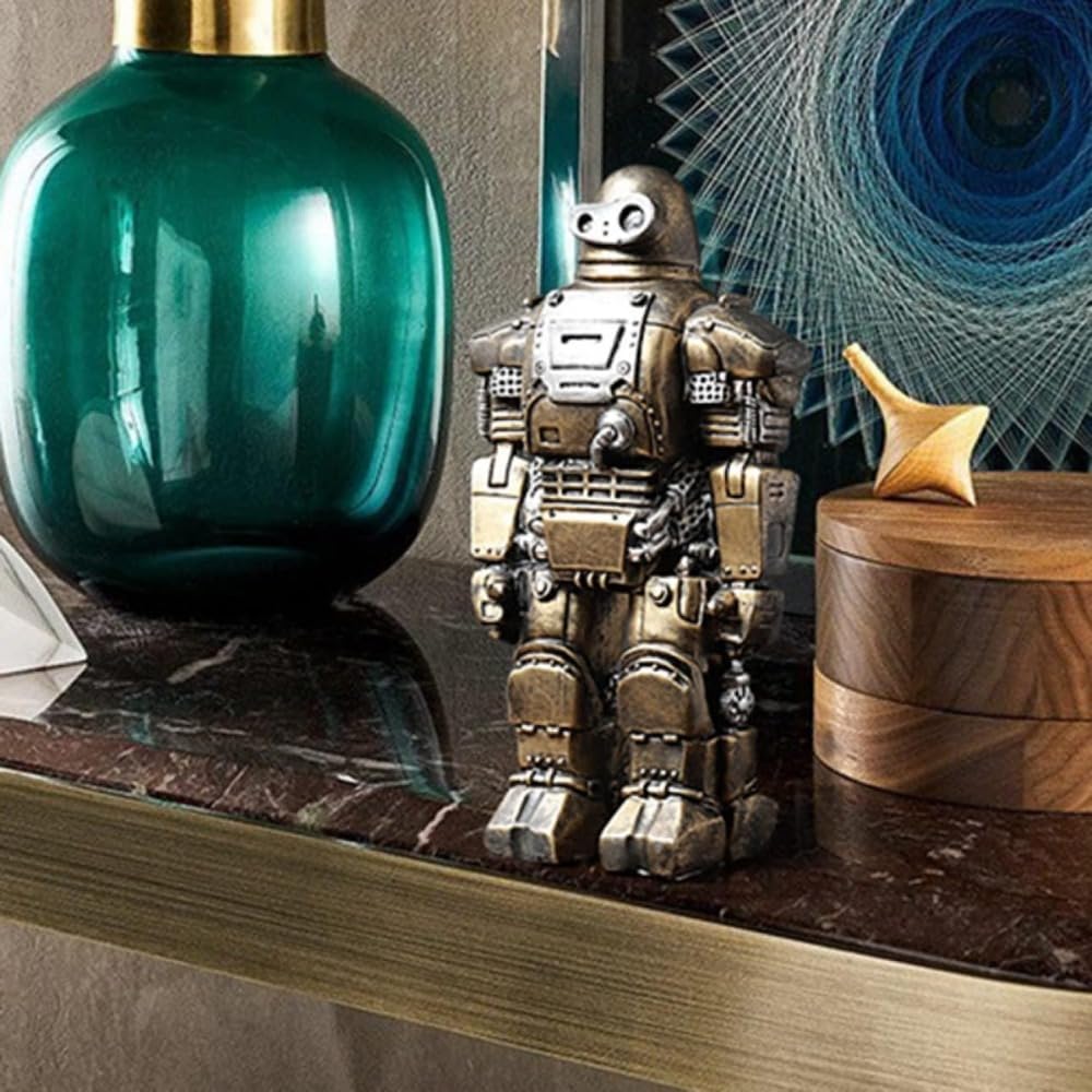Amazon.co.jp: Yobuisg アンティーク レトロ ロボット 置物 樹脂 A